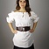 Leonardo Carbone Blouse Morgause, white - Celtic Webmerchant