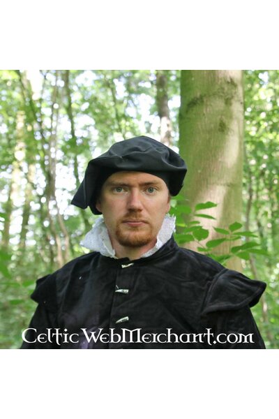 Beret Baldric, noir - Celtic Webmerchant