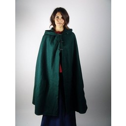 Wool cloak Felis, green