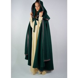 Embroidered cloak Lyra, red - Celtic Webmerchant