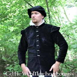 16. Jahrhundert Wams, schwarz - Celtic Webmerchant