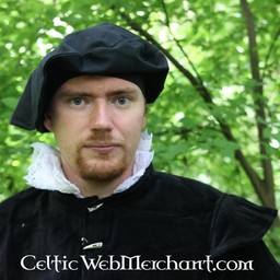 16. århundrede dublet, sort - Celtic Webmerchant