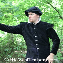 Doublet du 16ème siècle à manches amovibles, marron - Celtic Webmerchant