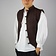 Leonardo Carbone 16-talet seglare vest, brun - Celtic Webmerchant