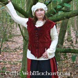 17th century cap, cream - Celtic Webmerchant