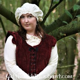 17th century cap, cream - Celtic Webmerchant