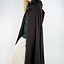 Embroidered cloak Damia with fibula, brown - Celtic Webmerchant