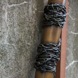 Larp baseball bat pigtråd, 80 cm, træ