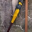 Larp baseball bat pigtråd, 80 cm, gul