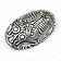 Turtle brooch Dorestad, silvered - Celtic Webmerchant