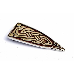 extrémité ceinture Viking Borre animal, argenté - Celtic Webmerchant