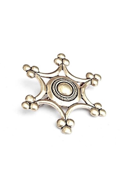 Broche Uta zu Naumburg, forsølvede - Celtic Webmerchant