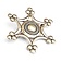 Broche de Uta zu Naumburg, plateado - Celtic Webmerchant