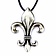 Fleur de Lys ciondolo, argentato - Celtic Webmerchant