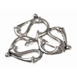 peroné trompeta romana, plateado - Celtic Webmerchant