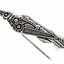 Bird fibula Uppakra, silvered - Celtic Webmerchant