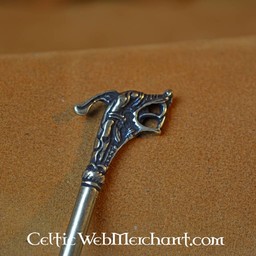 Haithabu hair needle, silvered - Celtic Webmerchant