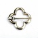 Broche medieval de quatrefoil, plateado - Celtic Webmerchant