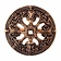 Viking disco perone stile Borre, color bronzo - Celtic Webmerchant