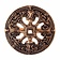 Viking skiva vadben Borre stil, brons färg - Celtic Webmerchant