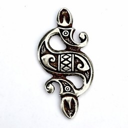 Celtic Seepferdchen Anhänger, versilbert - Celtic Webmerchant