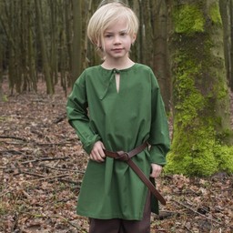 Dzieci tunika Athelstan, zielony - Celtic Webmerchant