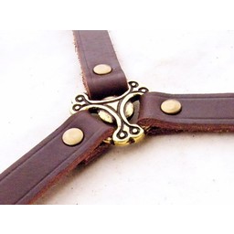 Rusvik belt divider, silvered - Celtic Webmerchant