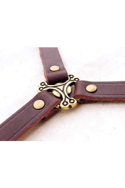 Rusvik bælte divider, forsølvede - Celtic Webmerchant