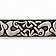 Alemannic belt fitting Niederstotzingen, silvered - Celtic Webmerchant