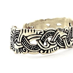 Viking armband Isle of Man, försilvrade - Celtic Webmerchant