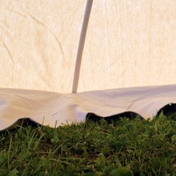 Middeleeuwse tent Herold 4 x 4 m, naturel - Celtic Webmerchant