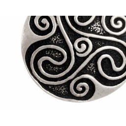 Amulet Celtic trisquelion, forsølvede - Celtic Webmerchant