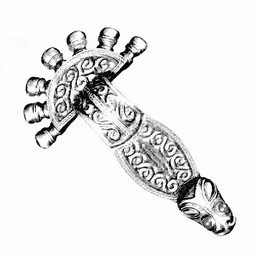 500-talet Merovingian fibula - Celtic Webmerchant