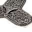 Viking broche Tranby, forsølvede - Celtic Webmerchant