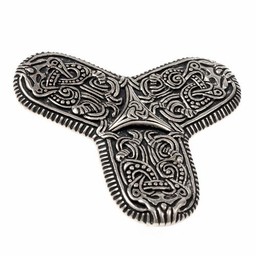 Vikingo broche de Tranby, plateado - Celtic Webmerchant