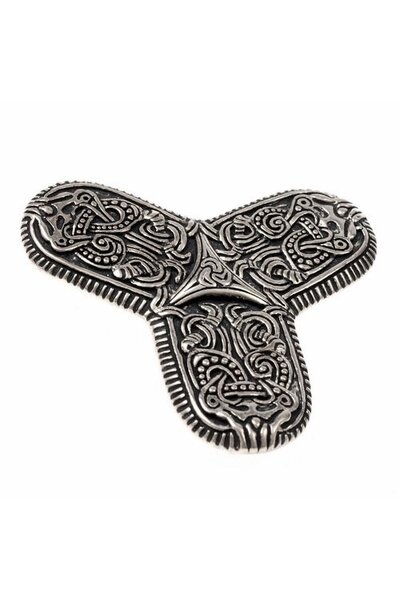 Broche Viking Tranby, argentait - Celtic Webmerchant