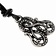 Viking amulet Midgard snake, silvered - Celtic Webmerchant