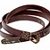 Birka belt deluxe, brown, silvered - Celtic Webmerchant