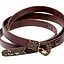 Birka luxe de ceinture, brun, argenté - Celtic Webmerchant