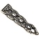 Birka belt end Borre style, silvered - Celtic Webmerchant