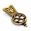 Medieval Quatrefoil belt end - Celtic Webmerchant