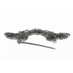 Viking brooch Birka, grave 1080, silvered - Celtic Webmerchant