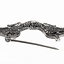 Viking broszka Birka, grób 1080, posrebrzane - Celtic Webmerchant