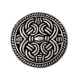 Birka Viking ring Borre style, silvered - Celtic Webmerchant