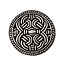 Birka Viking ring Borre stil, försilvrade - Celtic Webmerchant
