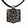 Arabic Viking jewel, silvered - Celtic Webmerchant