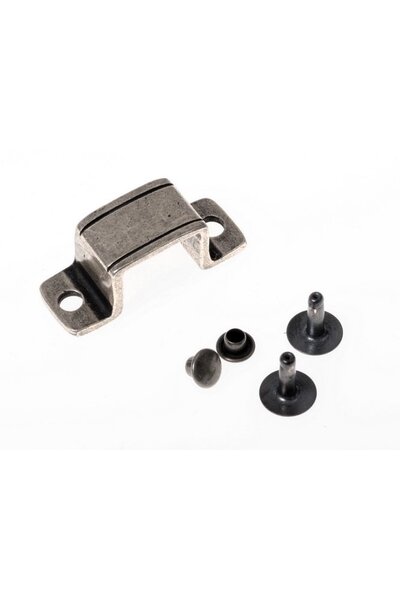 Viking taske rem fitting, forsølvede - Celtic Webmerchant