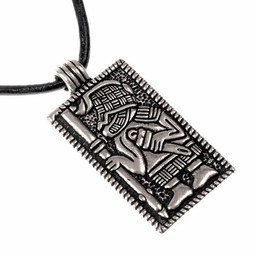 Jewel Vendel Krieger, versilbert - Celtic Webmerchant