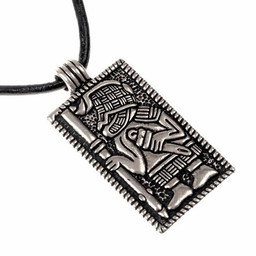 Jewel Vendel kriger, forsølvede - Celtic Webmerchant