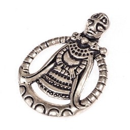 Viking amulet Freya, forsølvede - Celtic Webmerchant